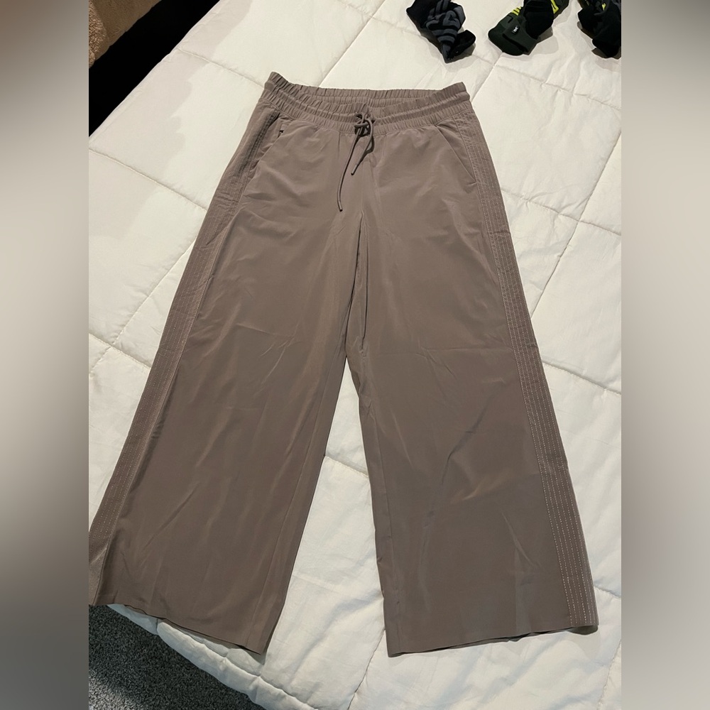 Athleta high waist wide leg